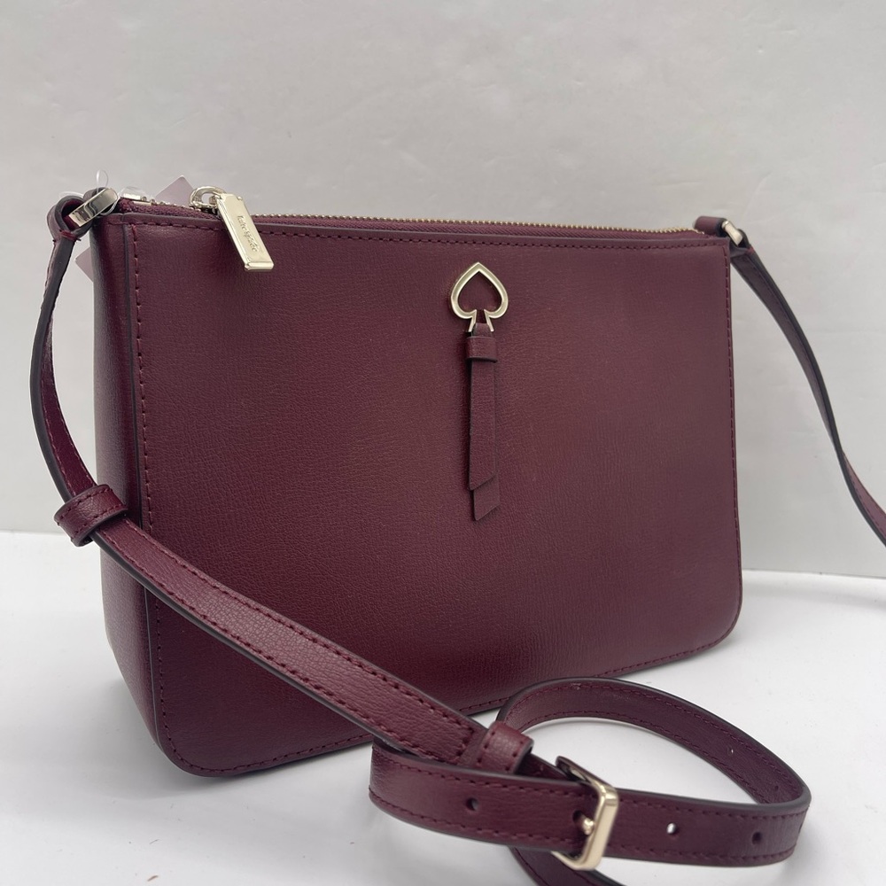 Kate Spade New York Adel medium top zip crossbody satchel
Cherrywood
NWT - Picture 11 of 16